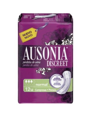 AUSONIA DISCREET NORMAL 14 UNIDADES