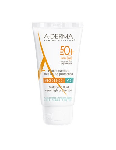 A-DERMA PROTECT AC FLUID MATI SPF50+40ML