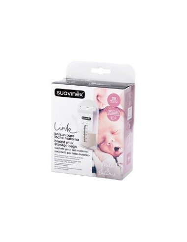 SUAVINEX BOLSAS LECHE MATERNA 25 UDS