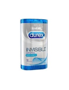 DUREX INVISIBLE EXTRA FINO-SENSITIVO 12U