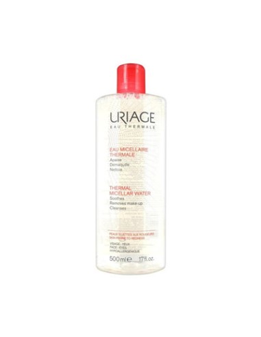 URIAGE AGUA MICELAR TERM SENSIB ROJE 500