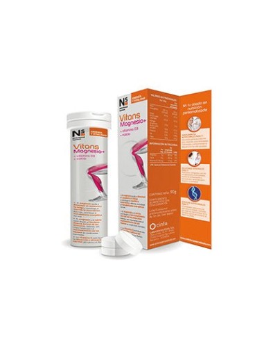 NS VITANS MAGNESIO 15 COMP EFERVESCENTES