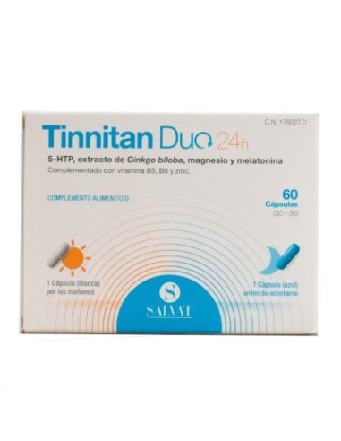 TINITAN DUO 24 HORAS 60 CAPSULAS