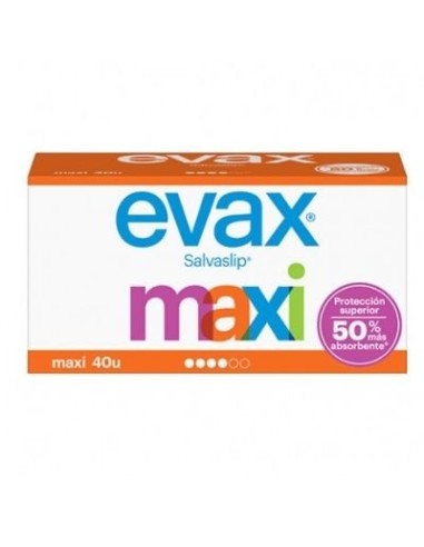 EVAX SALVASLIP COTTONLIKE MAXI 40 UNID