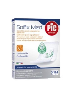 PIC SOFFIX MED APOSITO ESTERIL 10x8CM 5U