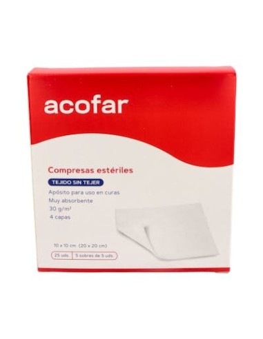 ACOFAR COMPRESAS ESTER TEJIDO S/TEJER 25