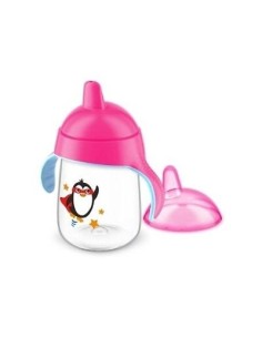 VASO CRECIM AVENT+6MESES 210ML AZUL ROJO