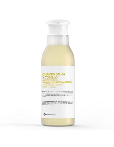 CHAMPU SALVIA TOMILLO 250ML BOTANICA
