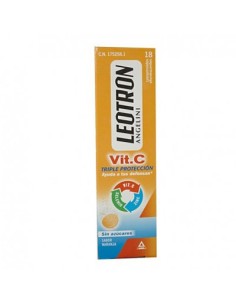 LEOTRON VITAMINA C 18 COMP EFERVESCENTES