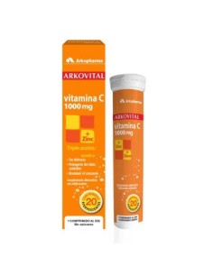 ARKOVITAL VITAMINA C+ZINC 20 COMPR EFERV