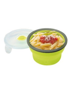 PORTA ALIMENTOS PLEGABLE SILICONA 540 ML