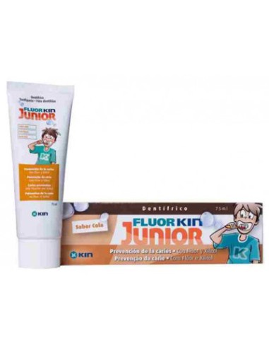 FLUORKIN JUNIOR PASTA DENTAL COLA 75 ML