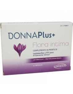 DONNA PLUS+ FLORA INTIMA 14 CAPS