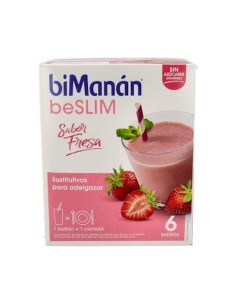 BIMANAN BATIDO DE FRESA 5+1 55G