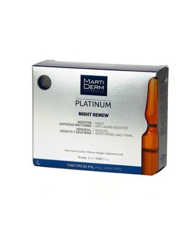 MARTIDERM NIGHT RENEW 10 AMP