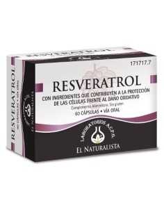 EL NATURALISTA RESVERATROL 60 CAPS