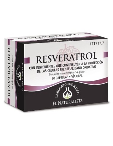 EL NATURALISTA RESVERATROL 60 CAPS