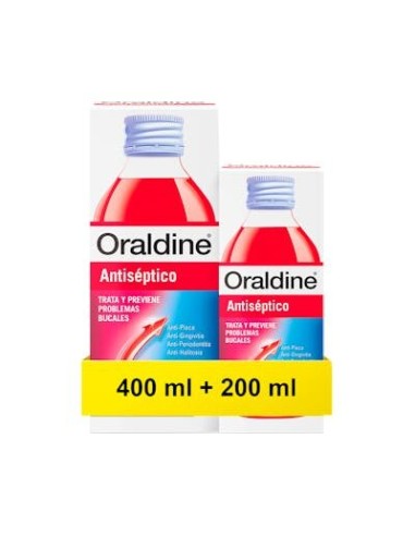 ORALDINE PACK 400 ML+200 ML