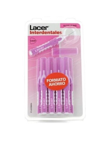 LACER CEPILLO INTERDENTAL ULTRAFINO 10U