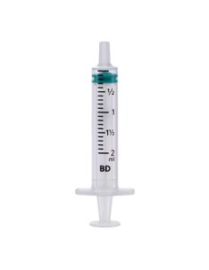 JERINGA BD EMERALD 3PZ S/A 2 ML 1 UD