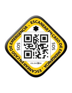 ADHESIVO CASCO IDENTIFICA SILINCODE QR