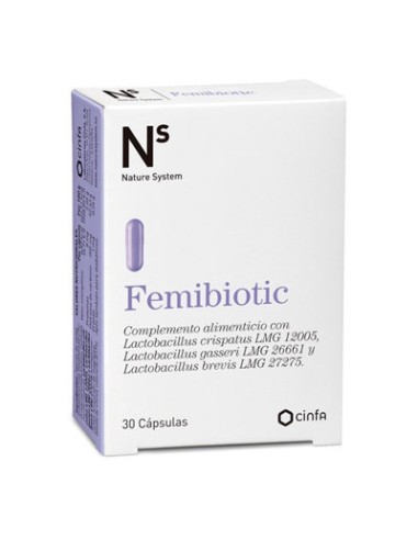 NS FEMIBIOTIC 30 CAPSULAS