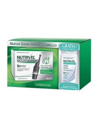 NUTRIVEL 10 AMPOLLAS + CHAMPU 200 ML