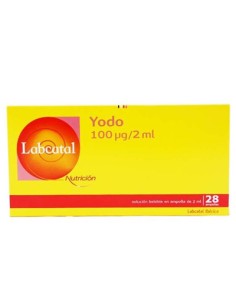 LABCATAL 7 IODO 28 AMPOLLAS 2 ML