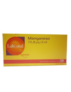 LABCATAL 10 MANGANESO 28 AMPOLLAS