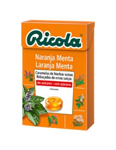 RICOLA CARAMELOS S/A NARANJA MENTA 50 G.