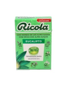 RICOLA CARAMELOS S/A EUCALIPTUS 50 G