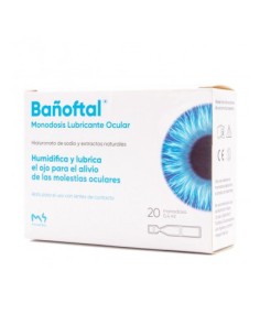 BAÑOFTAL LUBRICANTE OCULAR 20 MONODOSIS