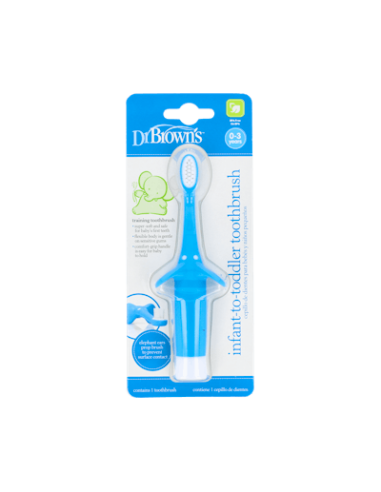 DR BROWN´S CEPILLO DIENTES BEBE AZUL