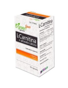 BGREEN L-CARNITINA+PIRUVATO CALCICO 40CP