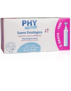 SUERO FISIOLOGICO PHY BEBE 40 UDS