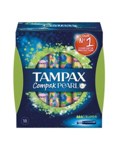 TAMPAX COMPAK PEARL SUPER 20 UD