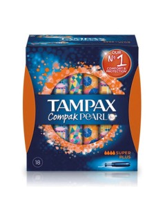 TAMPAX COMPAK PEARL SUPER PLUS 20 UD