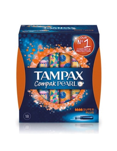 TAMPAX COMPAK PEARL SUPER PLUS 20 UD