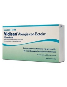 VIDISAN ALERGIA ECTOIN COL 20 MONOD 0,5
