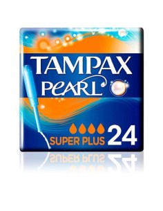 TAMPONES TAMPAX PEARL SUPERPLUS 24 UDS