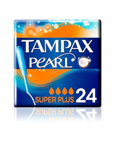 TAMPONES TAMPAX PEARL SUPERPLUS 24 UDS
