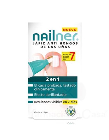 NAILNER 2 EN 1 LAPIZ ANTIHONGOS 4 ML
