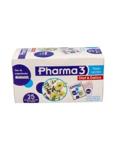 PHARMA 3 DIET DETOX 25 BOLSITAS INFUS