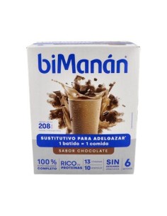 BIMANAN BATIDO CHOCOLATE 250 GRAMOS 5 UD