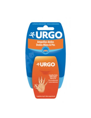 URGO AMPOLLAS HIDROCOLOIDE DEDOS 6 UD