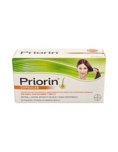 PRIORIN 60 CAPSULAS