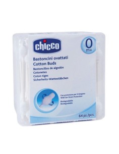 BASTONCILLOS CHICCO COTTON NET SEG 64UD