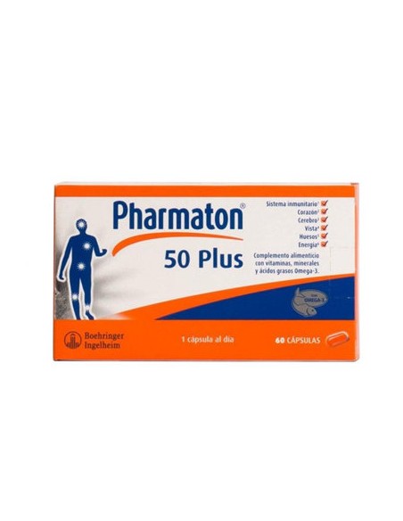 PHARMATON 50 PLUS 60 CAPSULAS