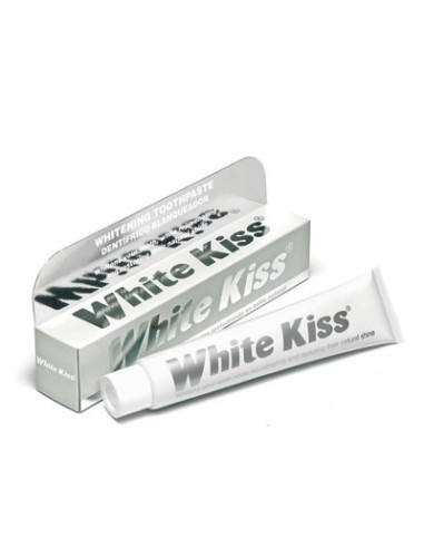 WHITE KISS DENTIFRICO BLANQUEADOR 50 ML