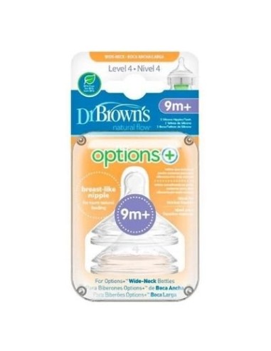 DR BROWN´S TETINA COMILONES SIL B ANC 2U